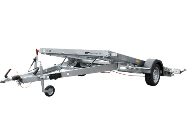 Dépanneuse 1 essieu basculante RACE 350 – 350x180 – PTAC 1500 kg