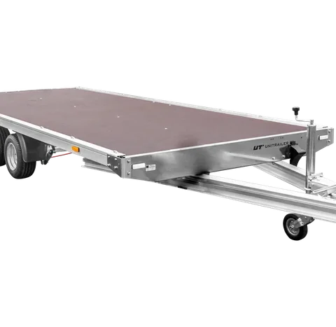 Dépanneuse plate-forme aluminium 2 essieux UNIPLAT 600 ALU – PTAC 3500 kg