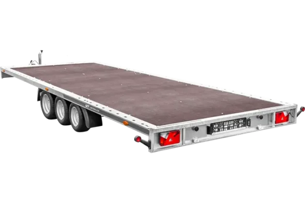 Dépanneuse UNITRAILER UNIPLAT 600/3 S – 3 essieux – 600x215 – PTAC 3500 kg – Image 3