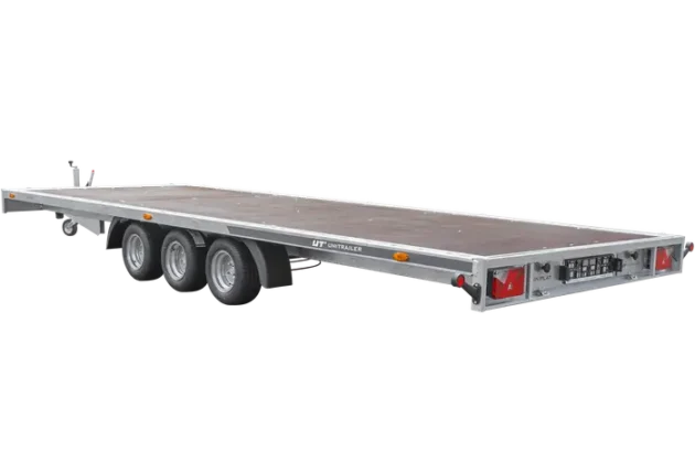 Dépanneuse UNITRAILER UNIPLAT 600/3 S – 3 essieux – 600x215 – PTAC 3500 kg – Image 4