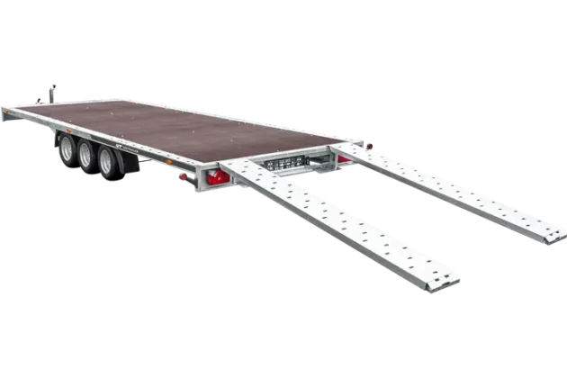 Dépanneuse UNITRAILER UNIPLAT 600/3 S – 3 essieux – 600x215 – PTAC 3500 kg – Image 6