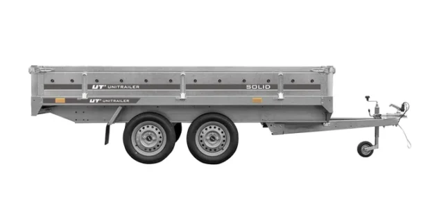 Remorque 2 essieux UNITRAILER SOLID 300/2 – 304x153 cm – PTAC 750 kg – Image 8