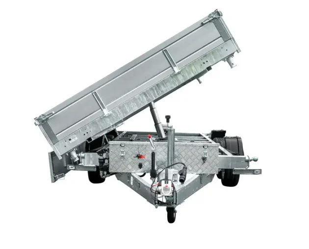 Remorque benne hydraulique 3 essieux UNITRAILER TASKER 400/3C – Image 5