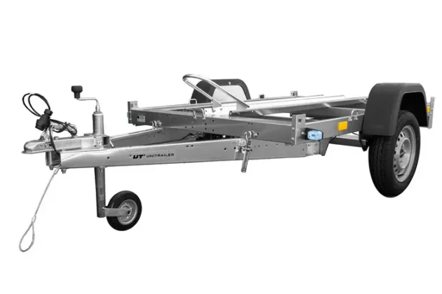 Remorque moto 1 rail UNITRAILER – Sans plancher