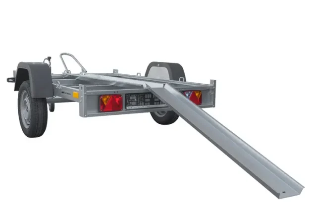 Remorque moto 1 rail UNITRAILER – Sans plancher – Image 4