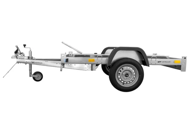 Remorque moto 1 rail UNITRAILER – Sans plancher – Image 5