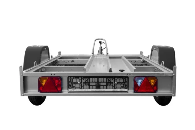 Remorque moto 1 rail UNITRAILER – Sans plancher – Image 10