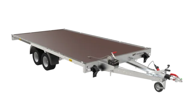 Remorque plate basculante UNIPLAT 4020S P – 400x200 cm – PTAC 2700 kg