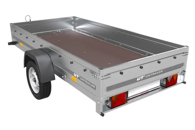 Remorque à timon fixe Unitrailer GARDEN TRAILER 264 – Image 3