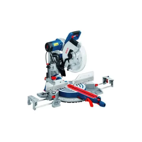Scie à Onglet Radiale BOSCH GCM12GDL 2000W +  GTA2500W